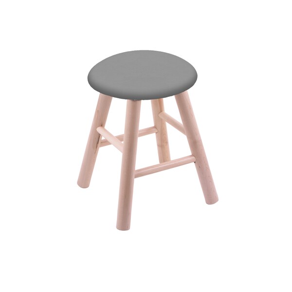 Maple Vanity Stool, Natural Finish, Graph Parrot Seat